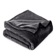 thumbnail image 1 of Bare Home Microplush Fleece Blanket - 300 GSM - Fuzzy Microfleece - Soft & Plush - King, Forged Iron Gray, 1 of 7