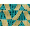 thumbnail image 4 of oneOone Viscose Jersey Fabric Stripe|Diamond & Triangle Geometric Print Sewing Fabric BTY 60 Inch Wide, 4 of 5