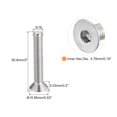 thumbnail image 2 of Unique Bargains 5/16-18x2' Flat Head Socket Cap Screws, 304 Stainless Steel Hex Socket Drive Fasteners Bolts 5Pack, 2 of 5