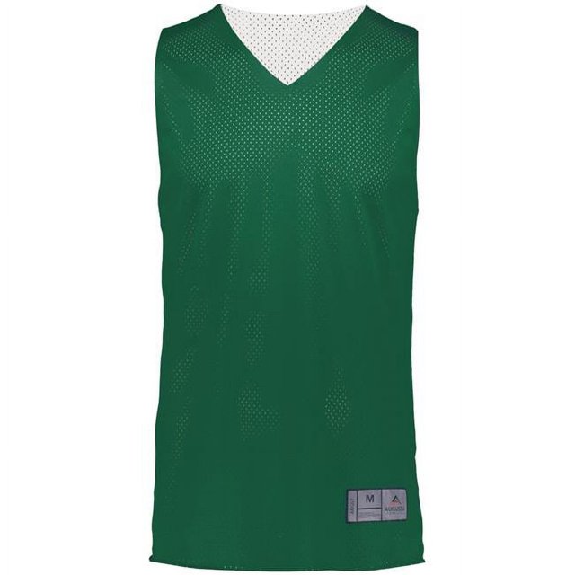 ASI 161.438.2XL Chandail Réversible en Maille Tricotée 2.0 pour Adulte, Vert Foncé et Blanc - 2TG