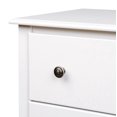 thumbnail image 3 of Prepac Monterey 1-Drawer White Tall Nightstand, 3 of 5