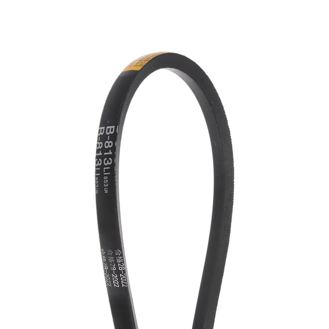 Unique Bargains B-813 V-Belts Drive Belt, 813mm Inner Girth Rubber for Power Transmission 2 Pack