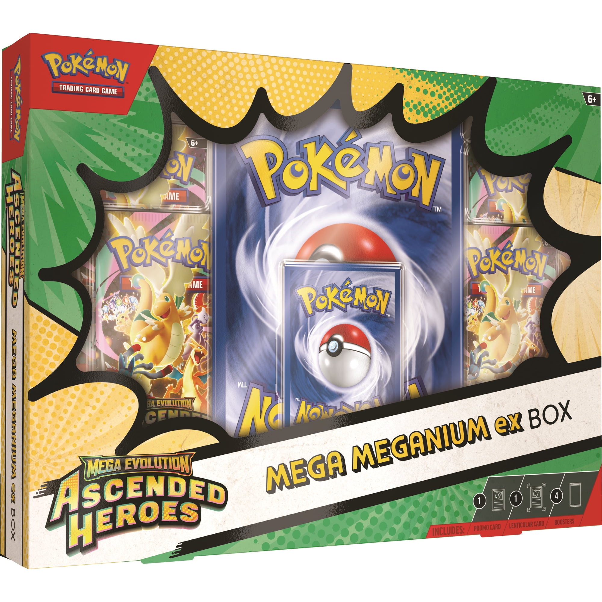 Pokémon TCG: Mega Evolution—Ascended Heroes Mega ex Box - Receive