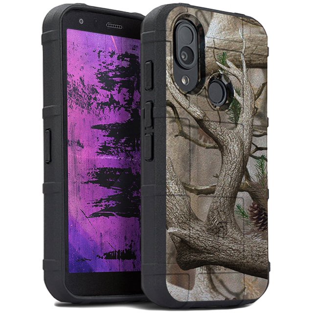Étui pour Téléphone CAT S62 PRO, Armure Tactique Special Ops, Bouclier Robuste, Étui de Protection - Camouflage