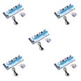 thumbnail image 1 of QualitChoice 1x US PCI Riser Board PCI-E 1x to 16x Extender Adapter GPU Riser Card blue 5Set, 1 of 3