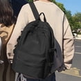 thumbnail image 4 of School Backpack Student Daypack Lightweight Waterproof Travel Rucksack Large Capacity Bag For College High School Boys Girls Campus Bag Black W-070 Black Boy Girl, 4 of 6