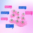 thumbnail image 4 of Palm 9 Balls Body Massager Massage Glove Hand Held, 4 of 8