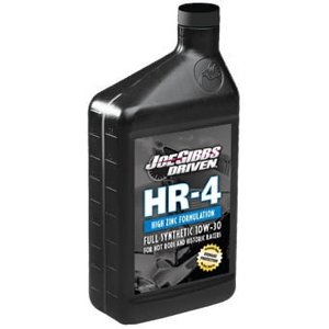 Driven Racing Oil/ Joe Gibbs 01506 Oil HR4 Series SAE 10W30; Synthetic; 1 Quart Bottle; Single; High Performance