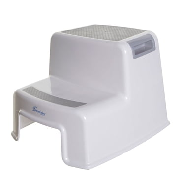 Escabeau 2 marches de Dreambaby® - Gris et blanc