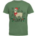 thumbnail image 1 of Christmas Fa La Llama Mens T Shirt, 1 of 1