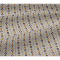 thumbnail image 5 of oneOone en Jersey de Viscose à Rayures & Imprimé Ikat Géométrique BTY 60 Pouces de Large, 5 of 5