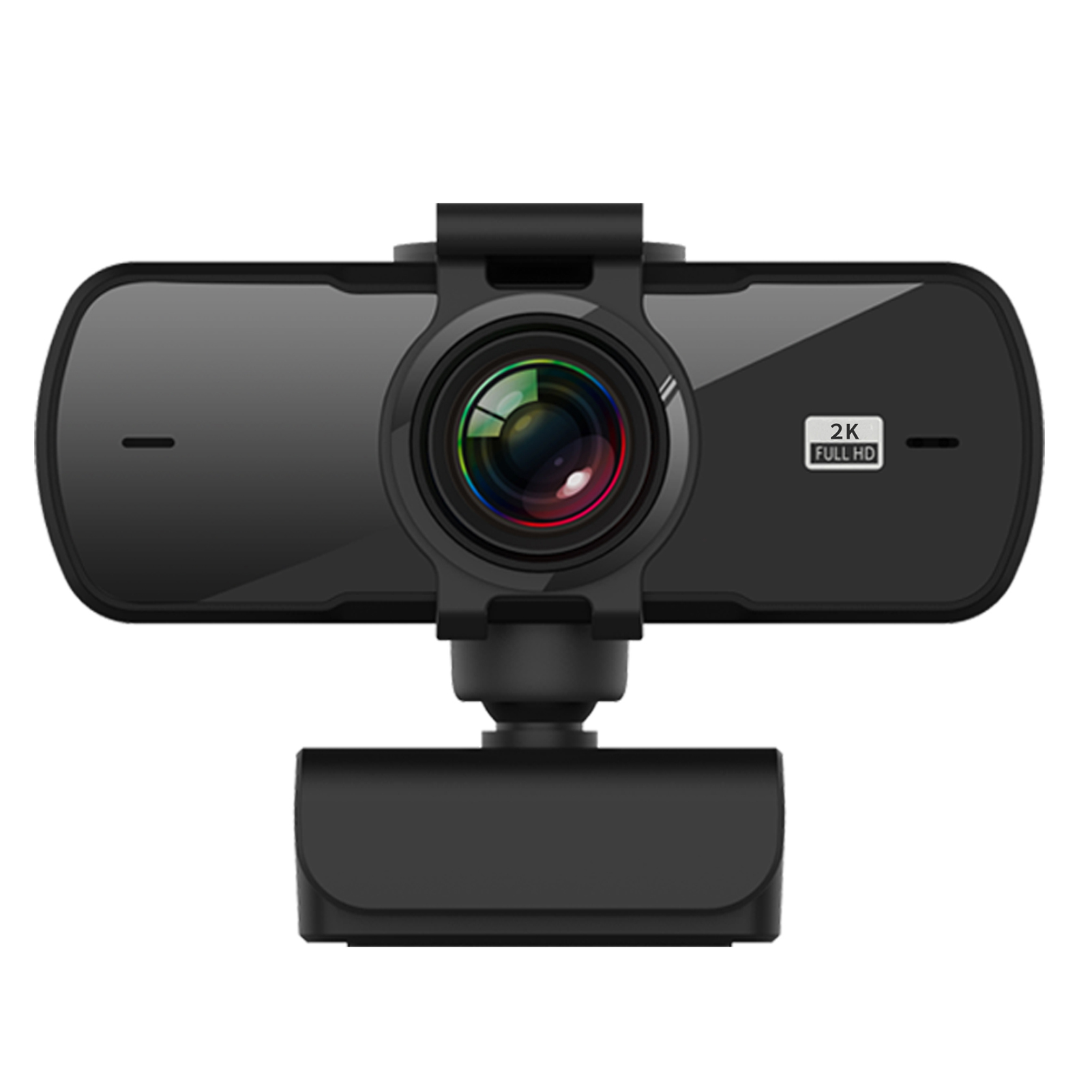 Yeacher P5 USB Webcam 2K High-definition Computer Camera Conference Cam with Microphone Driver Free Video Webcam Clip-on Camera for Laptop Desktop Computer