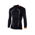 thumbnail image 1 of Hauts de Compression pour Hommes Chemise de Sport Col Rond Manches Longues Élastique Séchage Rapide Hauts Entraînement Physique Course Décontractée Cyclisme Vêtements de Sport, 1 of 9