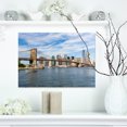 thumbnail image 1 of Journée d'Été Pont de Brooklyn - Impression sur Toile Paysage Urbain, 1 of 3