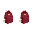 thumbnail image 4 of relayinert Fabric Shoulder Bag Reliable Partner For Everyday Adventures Multi-functional wine red 32*12*42cm 2Set, 4 of 6