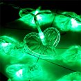thumbnail image 4 of TIMIFIS Valentine Day Decor 65 In 10 LEDs Heart Lights String Lights Battery Operated with Remote Valentines Decorations for The Home Kids Bedroom Christmas Mother's Day(Red White) Gifts, 4 of 5