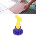 thumbnail image 4 of Floor Leveler, Stainless Steel PP Portable Tile Levelling System Easier Installation Accurate Adjustment With Wrench For Home Blue Yellow, 4 of 8