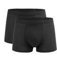 thumbnail image 1 of Jamicy Men's Boxer Briefs Gift for Men Men's Underwear Boxer Briefs 2 Pack Basic Solid Color Soft Comfortable Breathable High Elasticity, 1 of 4
