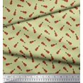 thumbnail image 2 of Soimoi Viscose Chiffon Fabric Guitar Musical Instrument Print Fabric by Yard 42 Inch Wide, 2 of 3