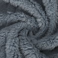 thumbnail image 3 of ShomPort Cable Knit Pajama Robes for Mens Fleece Solid Color Hooded Bathrobe with Pockets Fall Winter Warm Comfort Loungewear, 3 of 4