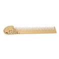 thumbnail image 4 of Zinc Alloy Skull Pattern Hair Styling Mustache Shaping Comb Portable Oil Hair Comb for Men Women, 4 of 7