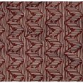 thumbnail image 4 of oneOone Organic Cotton Poplin Twill Fabric Chevron Block Print Fabric BTY 42 Inch Wide, 4 of 4