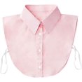thumbnail image 1 of Blouse Dickie Blanche Factice Détachable Col Factice pour Femmes Accessoire Élégant Pièce de Superposition, 1 of 15