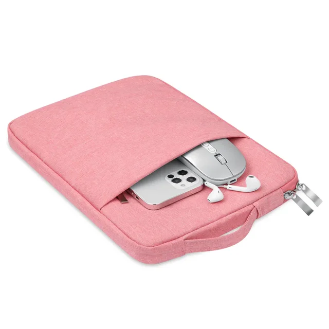 Housse de Sac à Main pour OnePlus Pad 2023 11,6 Pouces, Pochette Antichoc, Housse pour OPPO Pad 2 11,6 Pieds' Sac de Rangement pour Tablette avec Poches Rose OnePlus Pad 11,6 Pouces