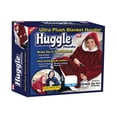 thumbnail image 1 of Huggle Hoodie, Ultra Plush Adult Blanket, Red, One Size, 1 of 4