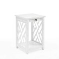 thumbnail image 1 of Alaterre Furniture Table d'Appoint en Bois Coventry avec Plateau, Tablette et Tablette Inférieure, 1 of 2