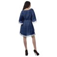 thumbnail image 4 of Moomaya Robe de Plage Imprimée Vêtements de Vacances Femmes Robes en Georgette pour Femmes, 4 of 6
