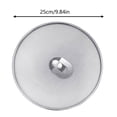 thumbnail image 3 of Oleegame 2PC Air Fryer Oil Screen Accessories General Anti Splash Cover Anti Splash Screen Pan Cover Stainless Steel Oil Screen Filter Silver, 3 of 5