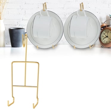 Miyuadkai Claerance! Gold Teacup Display Stand - Elegant Vintage Saucer Holder for Tea Cup Collections and Decor