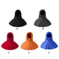 thumbnail image 3 of stanreset Thermal Face Mask Ricife Sherpa Hood Ski Mask Fleece Balaclava Shake Velvet Particles Balaclava orange, 3 of 6