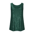 thumbnail image 4 of Plebaso Débardeurs à Paillettes Sans Manches pour Femmes, Mode Fête Clubwear, 4 of 6