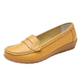 thumbnail image 2 of LSLJS Chaussures à Bouche Peu Profonde pour Femmes, Chaussures Plates Confortables de Conduite, Chaussures Décontractées, Chaussures Plates, 2 of 3