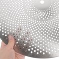 thumbnail image 4 of Phenofice Drum Cymbal Mute Cymbal Alloy Silver 1Pack Drummer Accessory for Performance, 4 of 6
