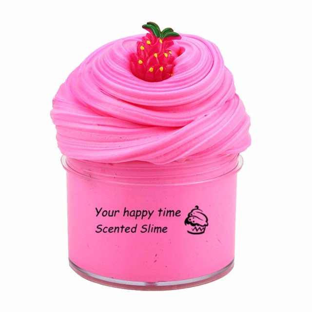 Slime Cotton Mud Stress Relief Kit, Fruit Scented Decompression Colour Clay, Parent-Youth Interactive Sensory Play Activity, Creative DIY Craft Educational Gifts