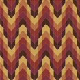 thumbnail image 1 of Ahgly Company Tapis d'Intérieur Lavables en Machine, Carrés, Zone Rouge, Tomate de Transition, 8' Carré, 1 of 7