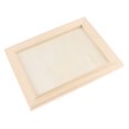 thumbnail image 1 of Unfinished Wood Frame - Wooden Picture Frame, Picture Frame, for Desk 18x14cm, 1 of 8