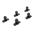 thumbnail image 1 of 5PCS L Track Double Lug Threaded Stud Nut Fitting Tie Down Mounting Bolts for Heavy Duty Anchor Points Bearing 5500 LBS for Truck Bed or Cargo System Rails, 1 of 7