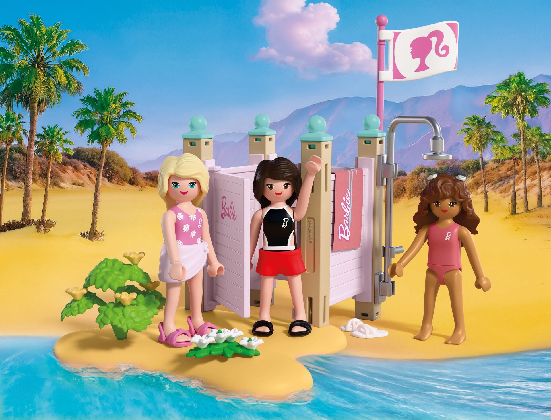 PLAYMOBIL x Barbie Beach Dress Up