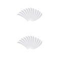 thumbnail image 3 of ZheElen 12pcs 3inch Archery Turkey Feathers Fletchings Vanes White 3 Inch 2Set, 3 of 6
