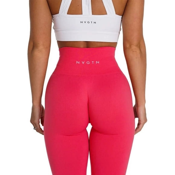 NVGTN Leggings Unis Sans Coutures Femmes Collants Doux d'Entraînement Tenues de Mise en Forme Pantalons de Yoga Vêtements de Gym Leggings en Spandex