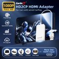 thumbnail image 2 of CarlinKit CarPlay Adapter - HDMI Input Adapter for Cars with Wired Apple CarPlay Support YouTube/Netflix/Steaming Stick/PS5/Nintendo Switch Input 1080P Video Audio Converter, 2 of 5