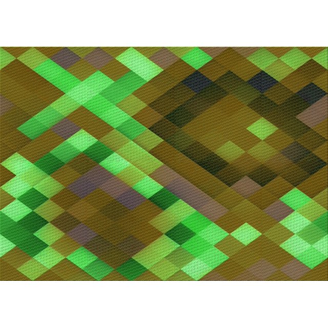 Ahgly Company Tapis d'Intérieur Rectangulaire Transitionnel Vert Pomme Vert Lavable à la Machine, 8 Pieds x 12 Pieds