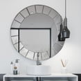thumbnail image 2 of Mirrorize Canada Round Mirror on Mirror Frameless Bathroom Decorative Mirror (31.5 in. Diameter), 2 of 11