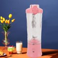 thumbnail image 4 of Small Handheld Blender, 600ml 2 Modes 150W 18000RPM USB Rechargeable Portable Smoothie Blender for Making Shakes, 4 of 7