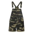 thumbnail image 4 of LOVZFMLL Combinaison Décontractée Mode pour Femmes avec Poches Imprimées, Combishort à Bretelles Camouflage m, 4 of 8
