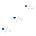 thumbnail image 2 of Transemion Car Modification Lightweight And Stylish Hood Lock Multiple Options Available blue DP17-32 3Set, 2 of 6